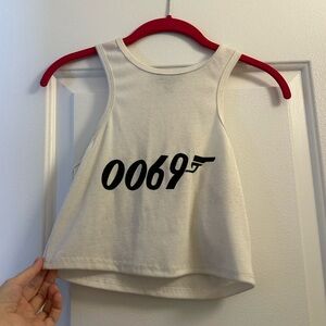 Dolls Kill 0069 69 Double O 7 Funny Tank